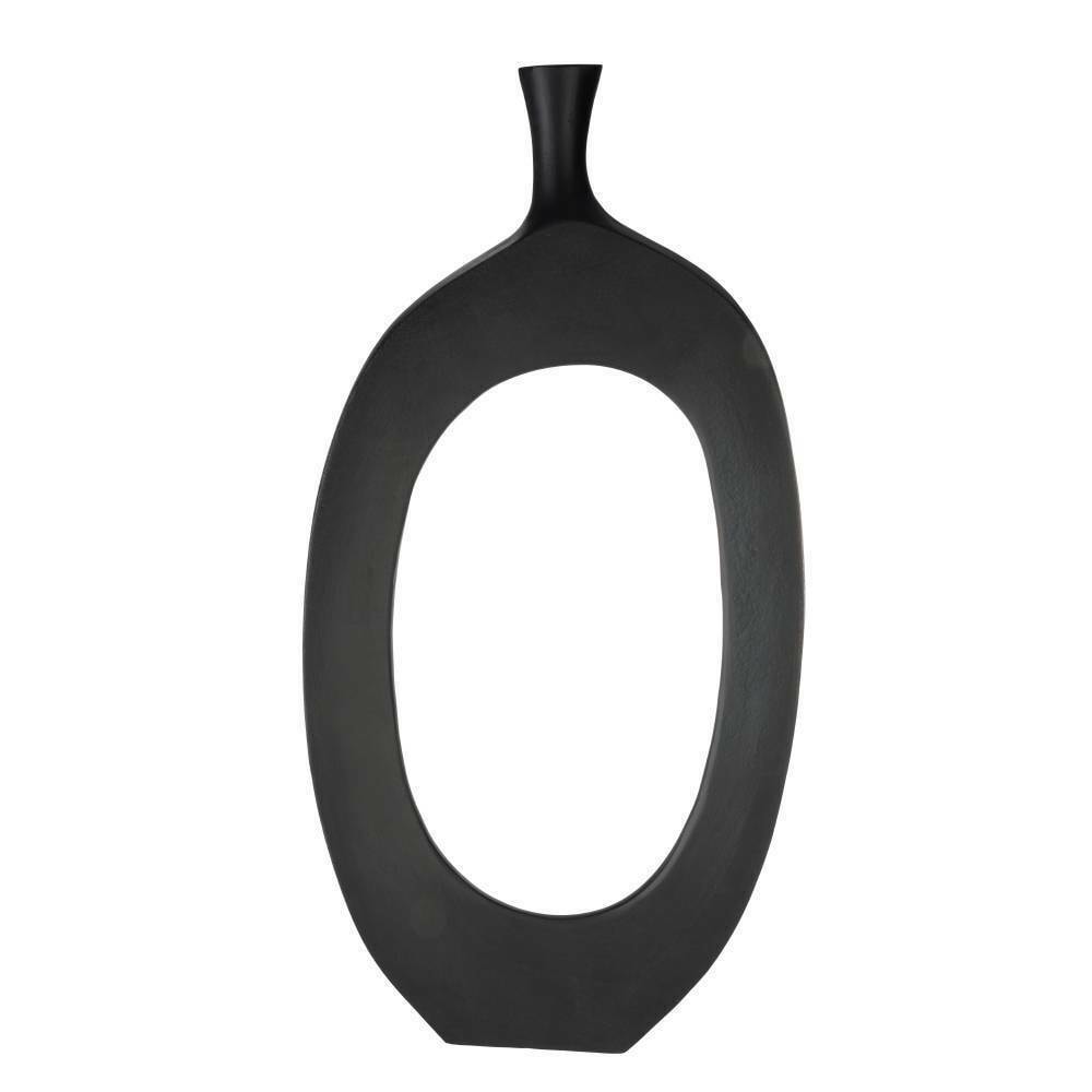 Eglo 421313 "ANKAREFO" 78,5 Cm Yüksekliğinde Siyah Metal Vazo