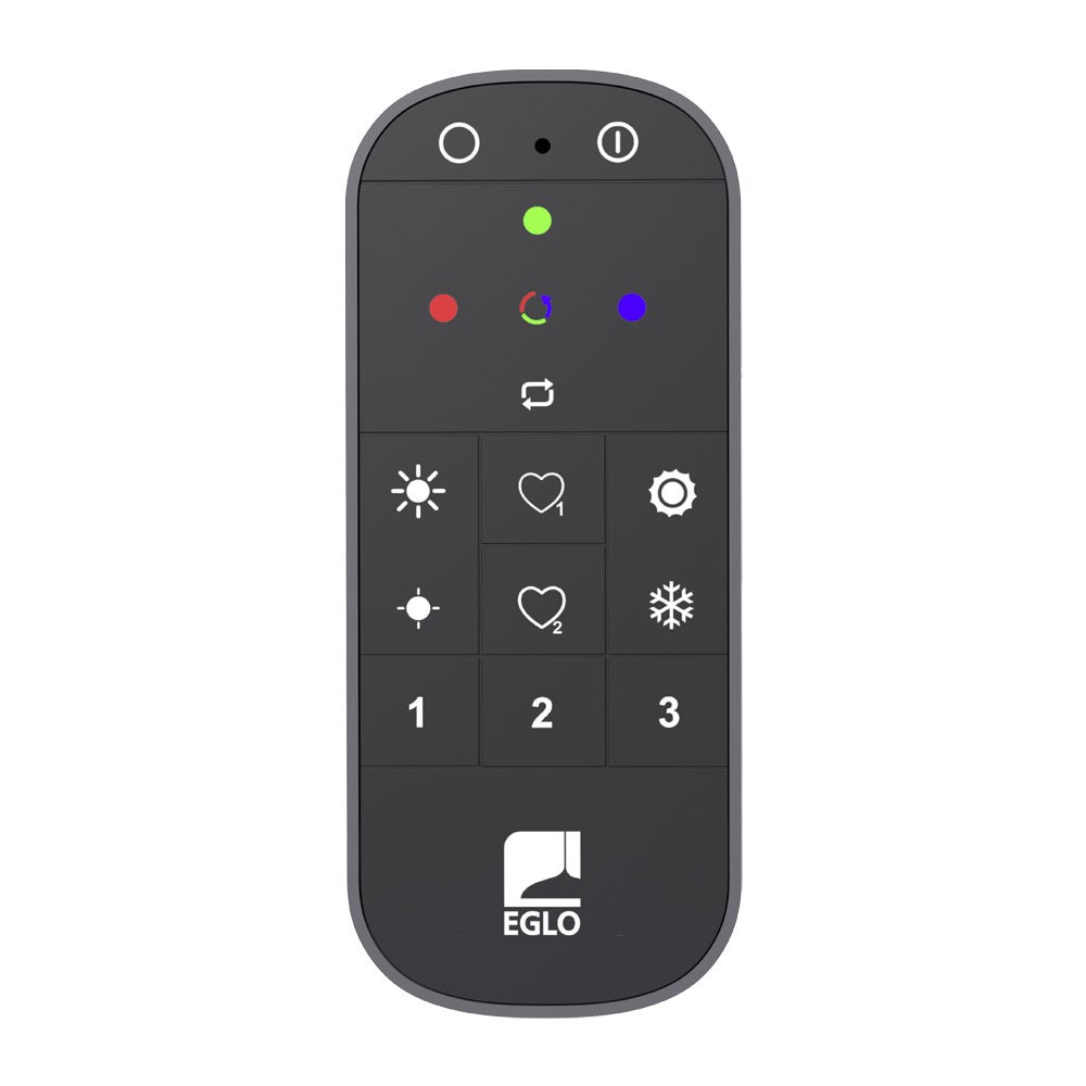 Eglo 99099 İç Mekan " Connect Z Remote " Gri Renk Plastik, Alüminyum Uzaktan Kumanda Aydınlatması - - En: 12,2 Cm