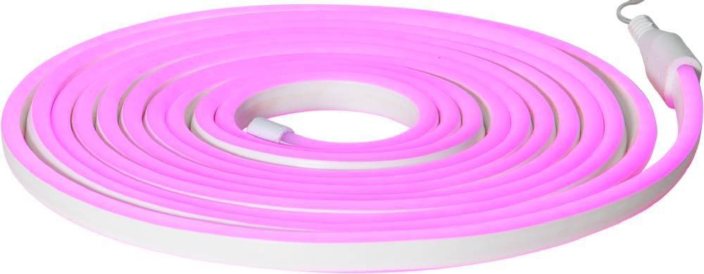 Eglo 900219 "FLATNEONLED" 500 Cm Uzunluğunda Dış Mekan Bahçe Aydınlatması Ağaç Pembe Led Şerit Ip44