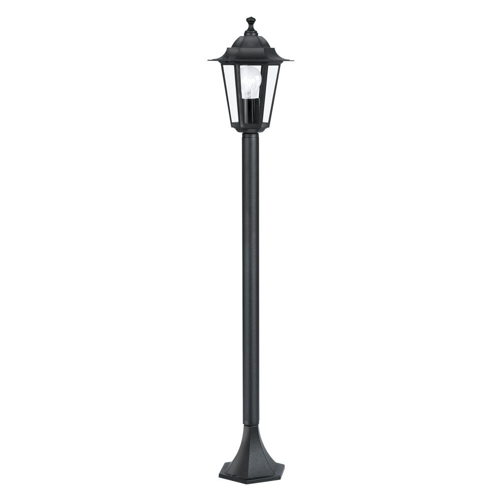 Eglo 22144 "LATERNA 4" 100 Cm Yüksekliğinde Alüminyum Döküm Dış Mekan Bahçe Aydınlatması Direk Ip44