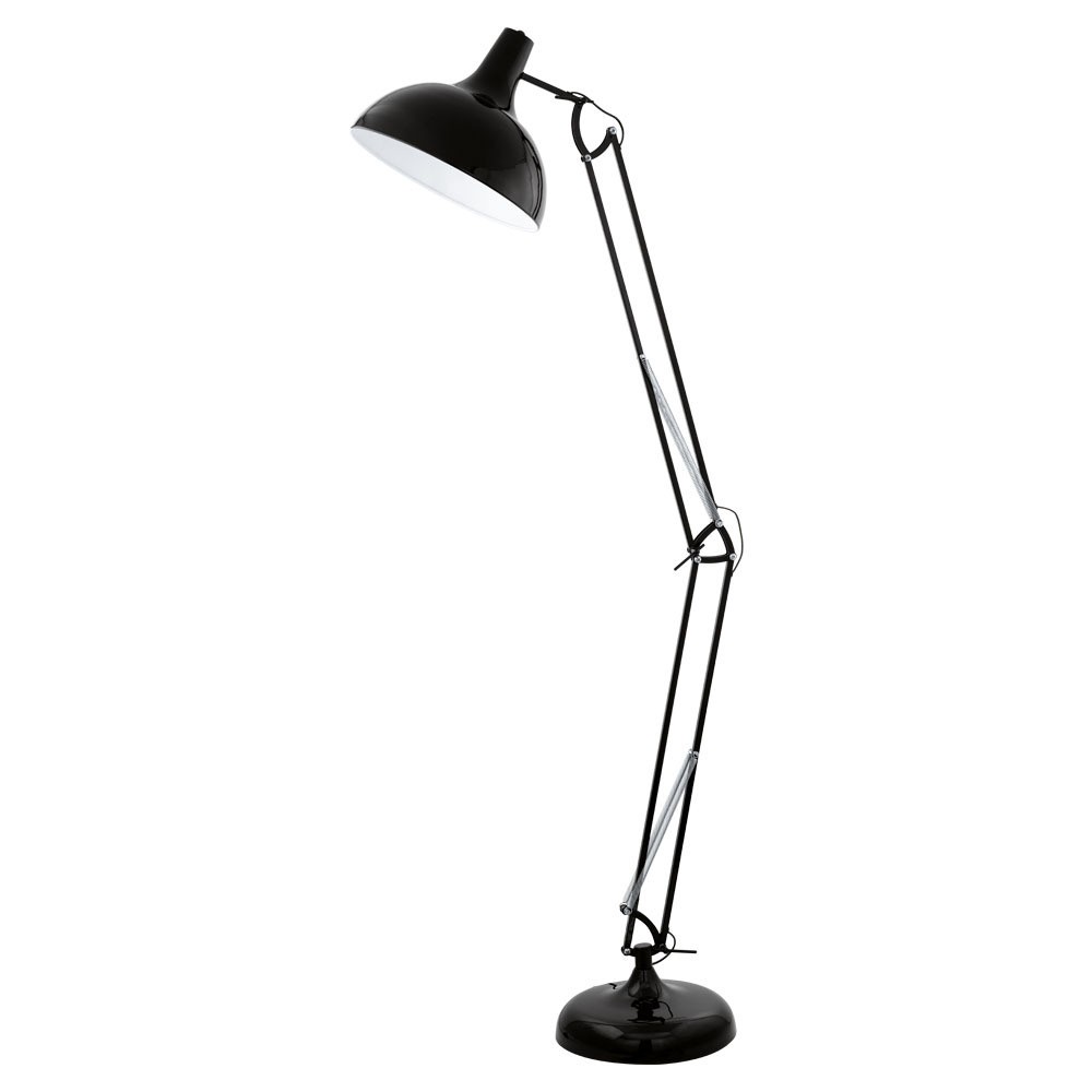 Eglo 94698 "BORGILLIO" 190 Cm Yüksekliğinde Çelik Köşe Lambası Lambader