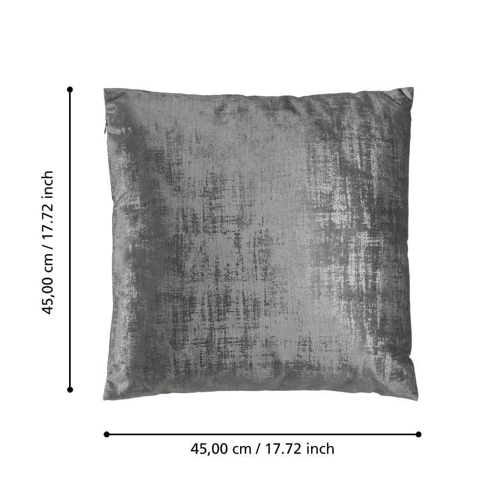 Eglo 420074 "SINGU" 45X45Cm Gümüş Polyester Yastık