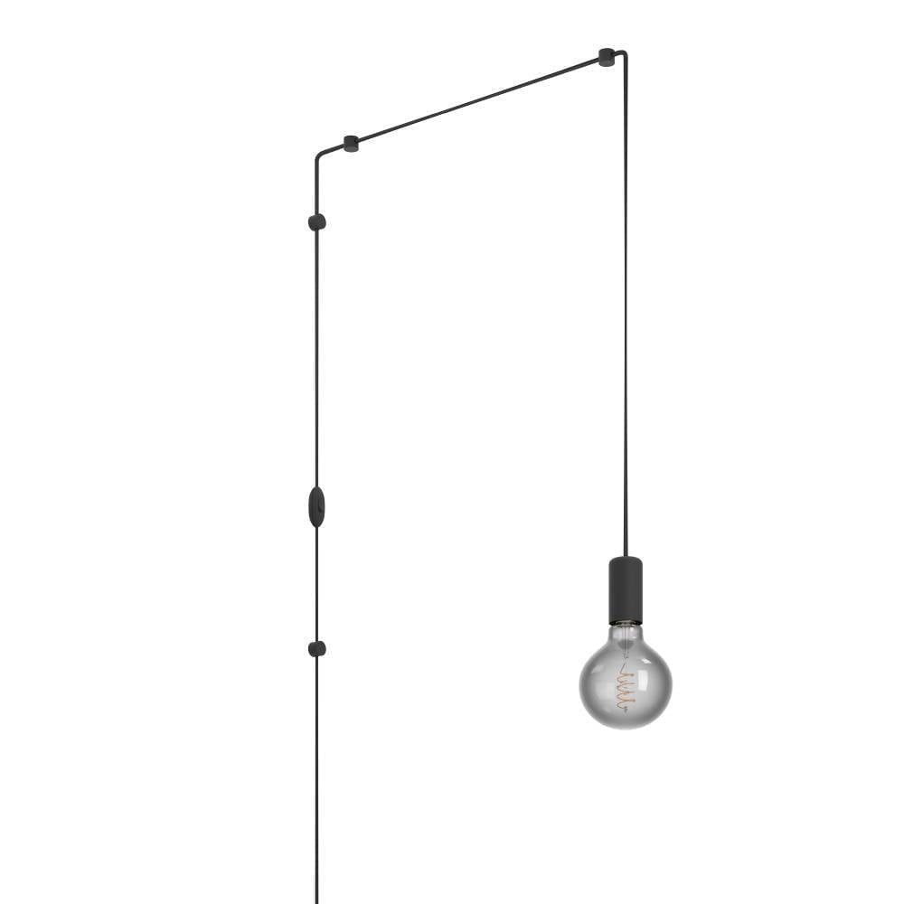 Eglo 900976 "PINETINA" 128 Cm Yüksekliğinde Çelik Siyah Sarkıt Avize