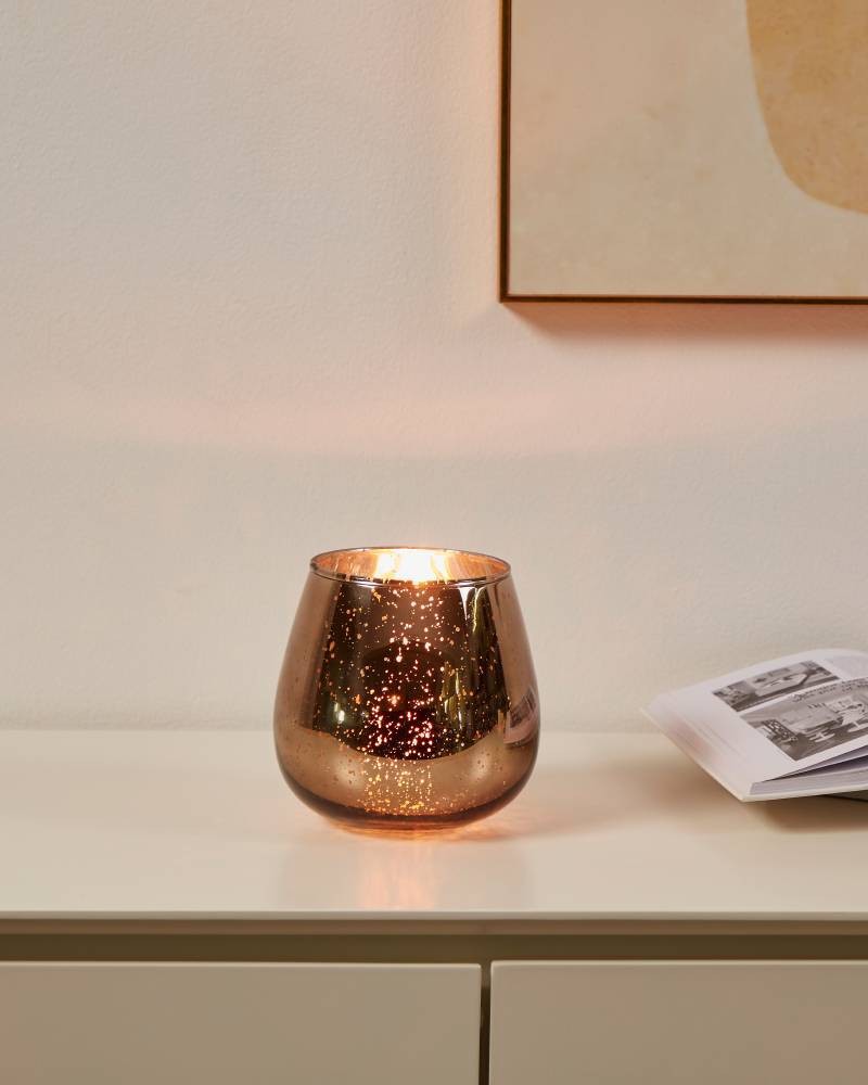 Eglo 422484 "BEZAMBY" 14 Cm Yüksekliğinde Gold Dekoratif Mumluk