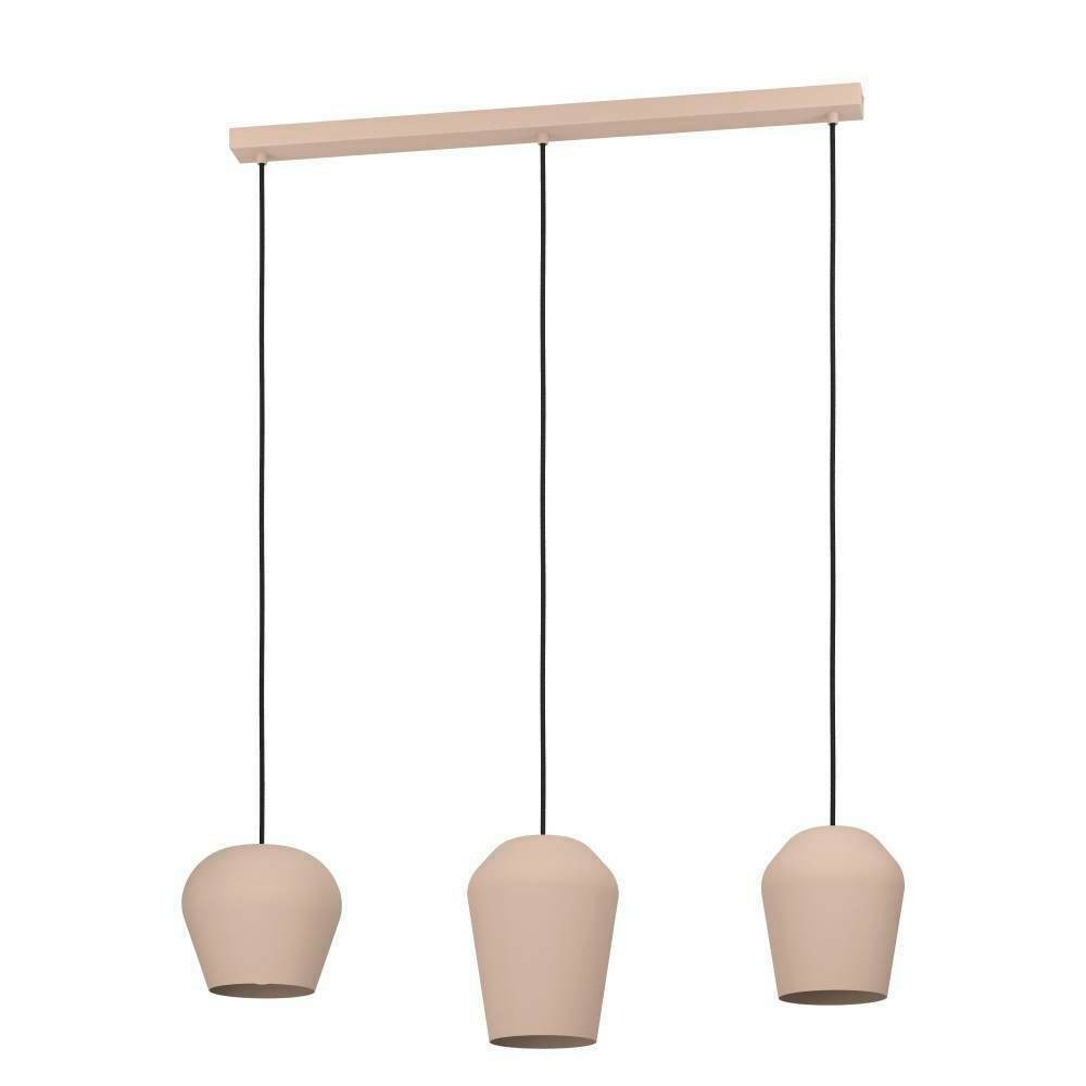 Eglo 900143 "CAMBAITO" 110 Cm Yüksekliğinde Çelik Kum Rengi Sarkıt Avize