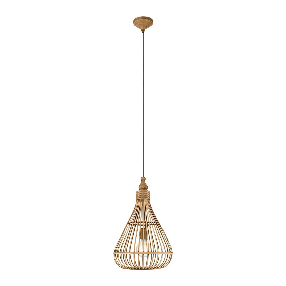 Eglo 49772 "AMSFIELD" 35 Cm Çapında Çelik Kahverengi Sarkıt Avize