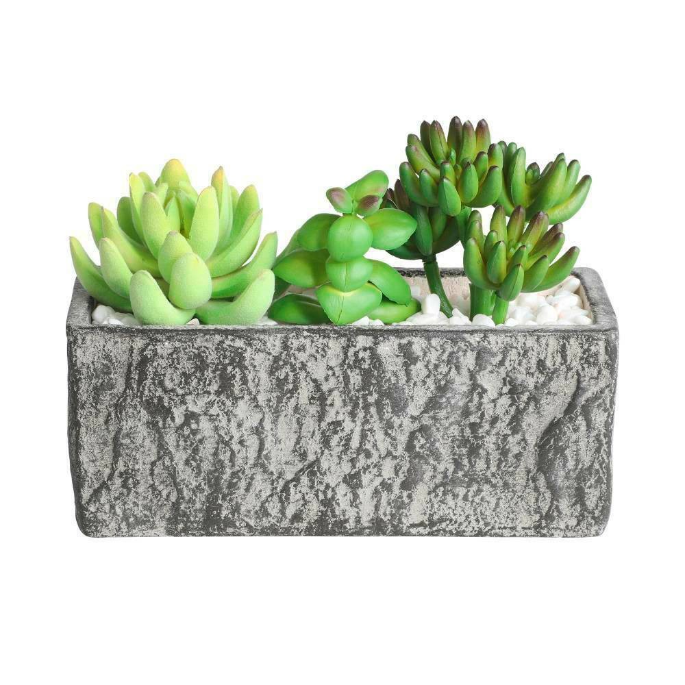 Eglo 428009 "CHITOSE" 14,5 Cm Yüksekliğinde 17,8Cm Uzunluğunda Saksıda Yapay Çiçek