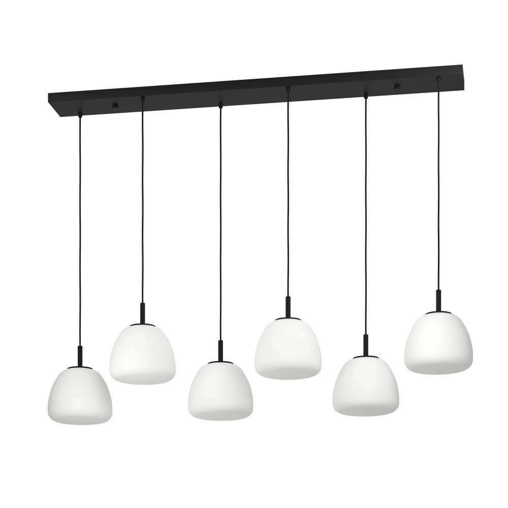 Eglo 390203 "BALMES" 150 Cm Yüksekliğinde Çelik Siyah Sarkıt Avize