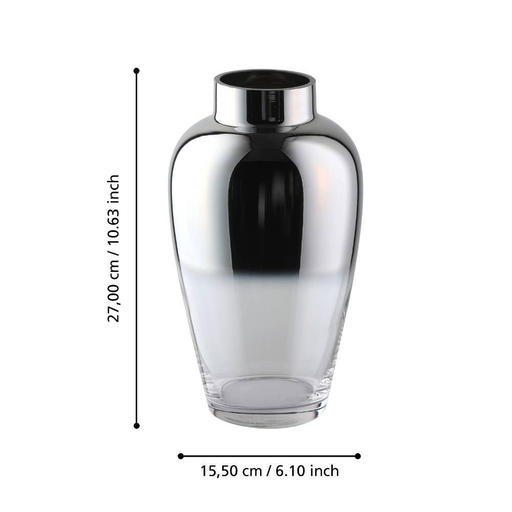 Eglo 421359 "KENYASI" 27 Cm Yüksekliğinde Cam Vazo