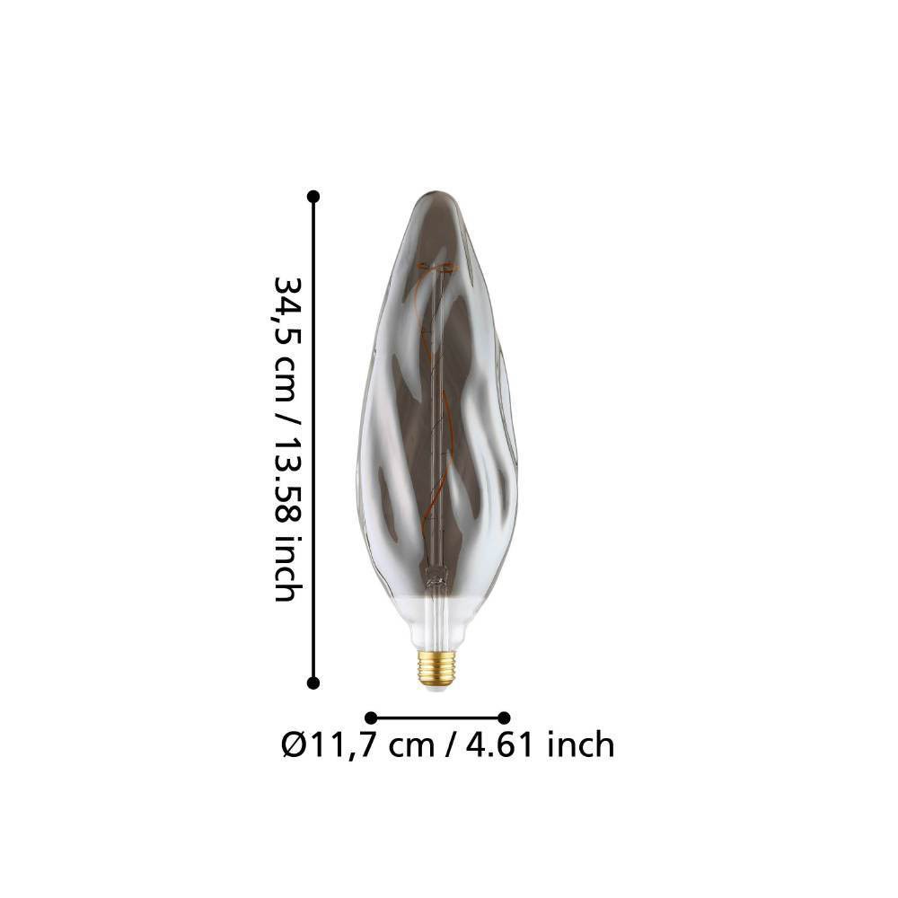 Eglo 110278 E27-Led-Cf117 Ampul 1X4W 2000K 100 Lümen