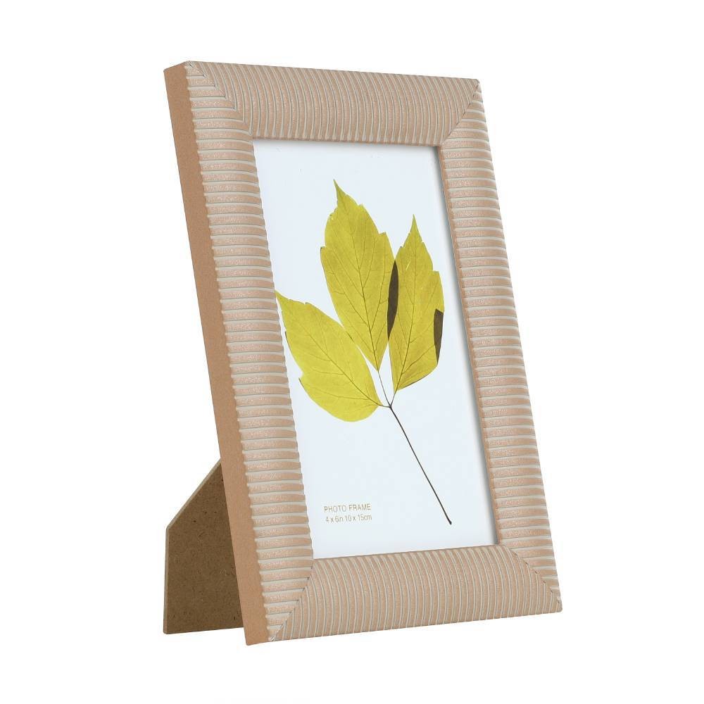 Eglo 423104 "CHENOR" 18,8 Cm Yüksekliğinde 13,8 Cm Uzunluğunda Plastik, Cam Bej Resim Çerçevesi