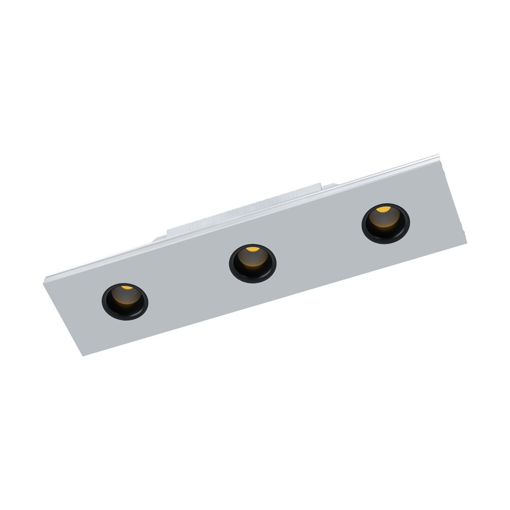 Eglo 98816 "TP DOWNLIGHT" 3X3,5W Alüminyum, Plastik Anodize Alüminyum Linear Ray Sıva Üstü Spot