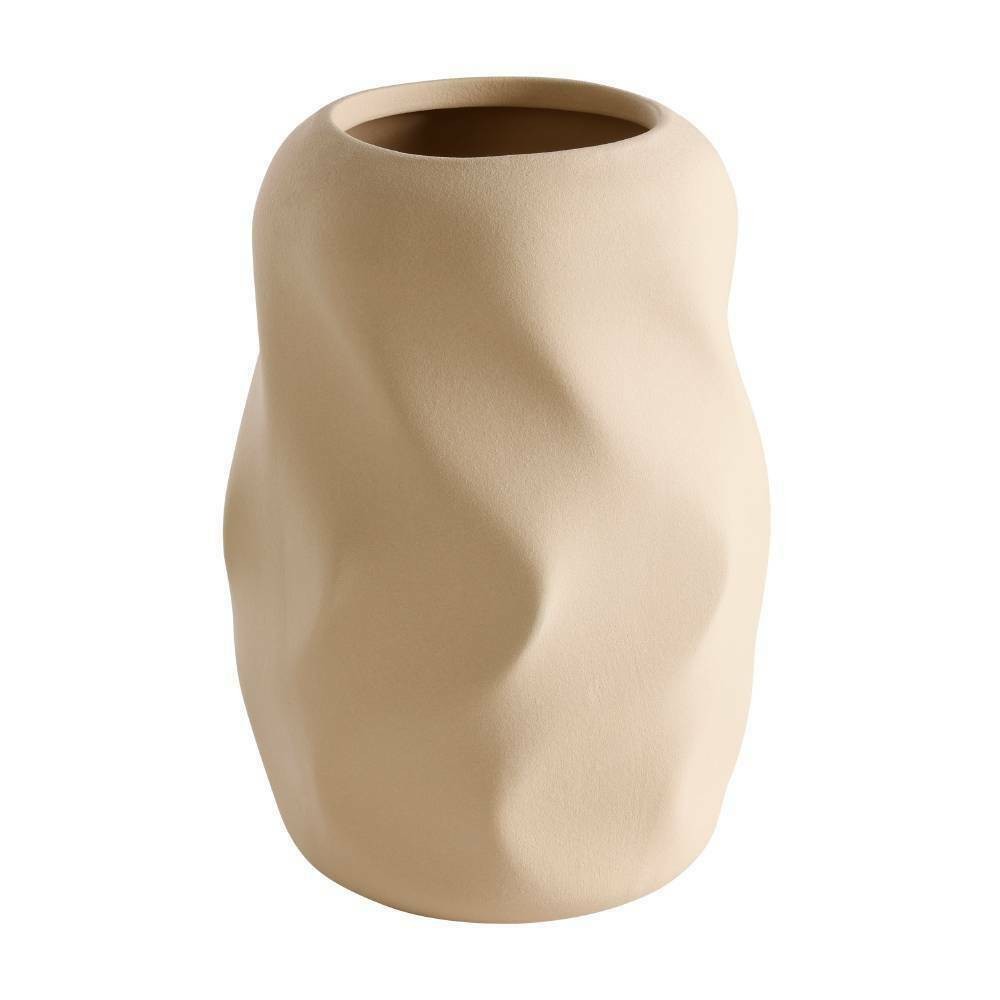 Eglo 421122 "PAYAO" 28,5 Cm Yüksekliğinde Bej Seramik Vazo
