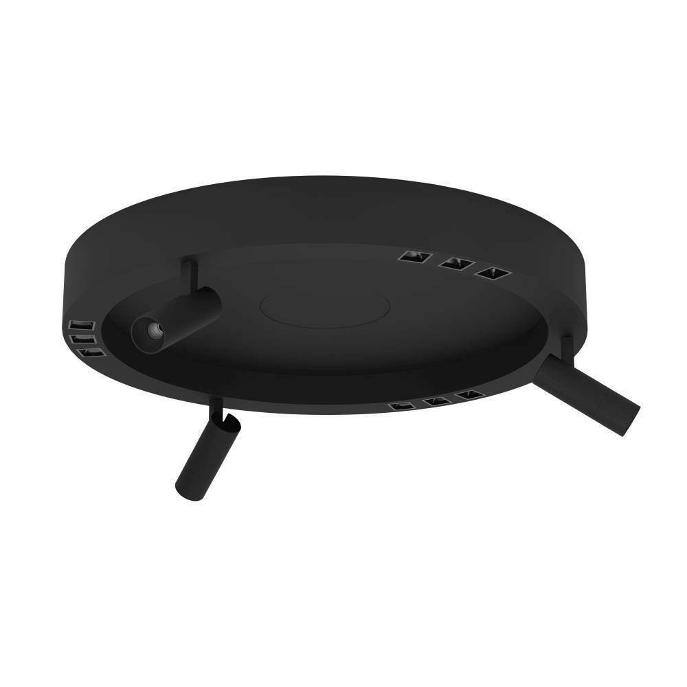 Eglo 390052 "BRUSCOLI" Çelik Siyah Tavan Armatürü