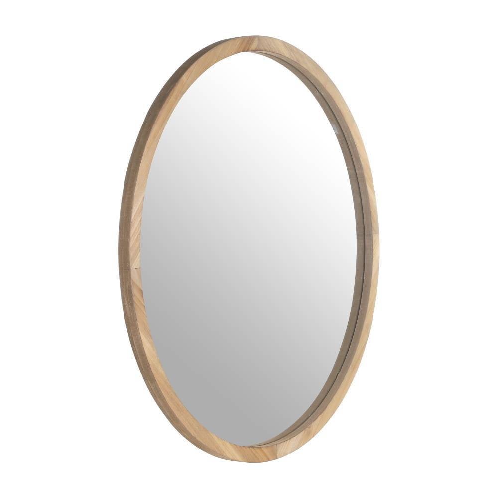 Eglo 425038 "BANI" 70 Cm Çapında Dekoratif Kahverengi Ahşap Ayna