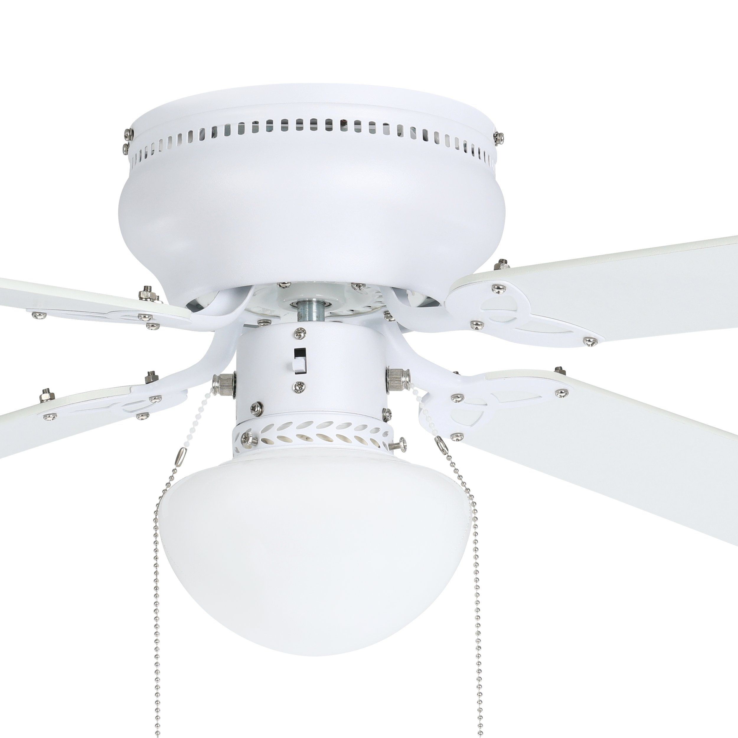 Eglo 35181 "CAGLIARI" 106,6 Cm Çapında Çelik Tavan Vantilatörü Çekme İpli Ac Motor