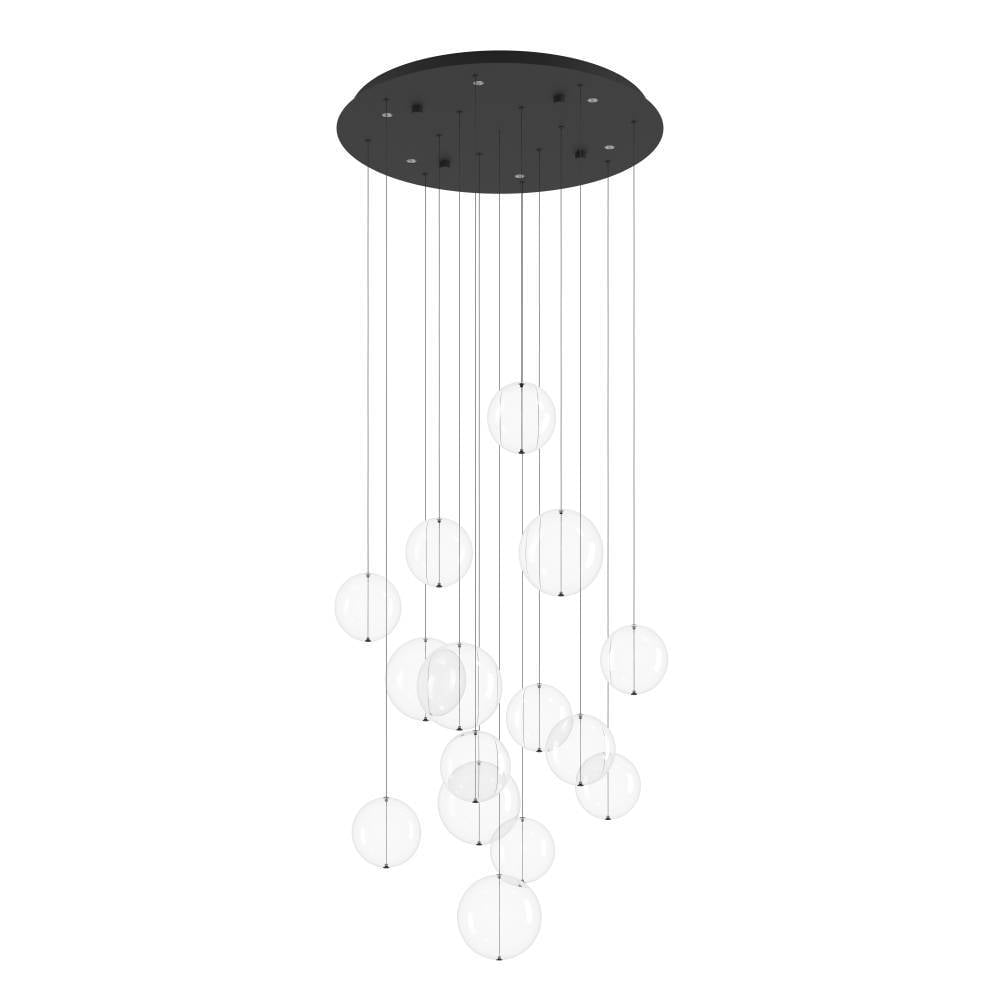 Eglo 390333 "ESPARDELLO" 150 Cm Yüksekliğinde Çelik Siyah Sarkıt Avize