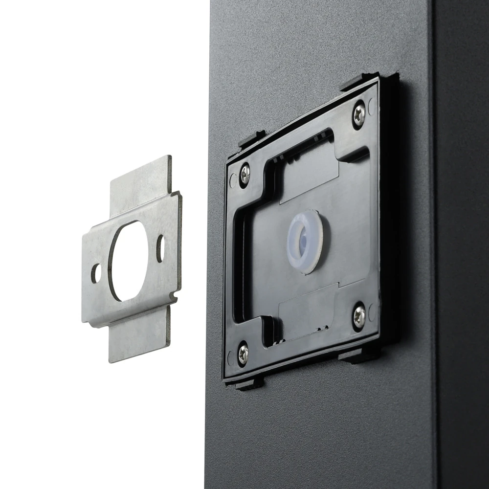 Eglo 902018 "BRISCOLA" Siyah Çelik Dış Mekan Bahçe Aydınlatması Aplik Ip44