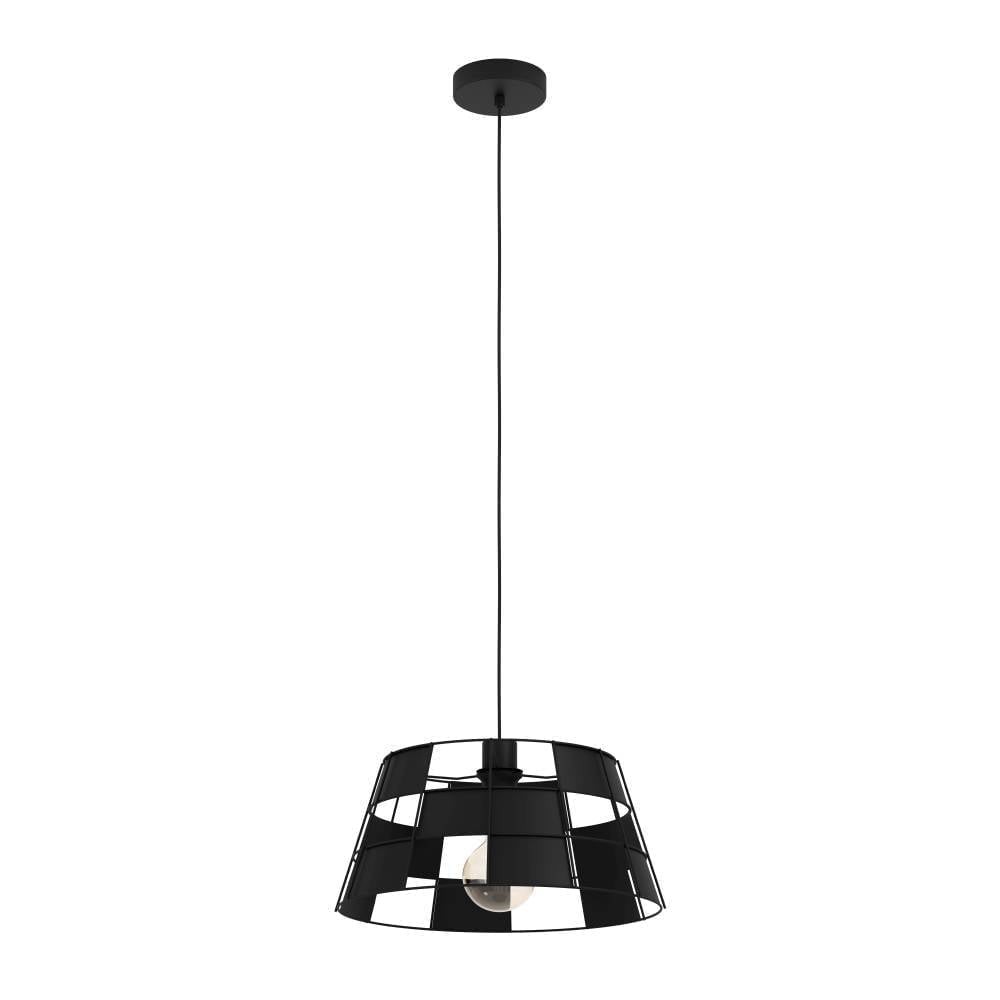 Eglo 43892 "PONTEFRACT" 110 Cm Yüksekliğinde Çelik Siyah Sarkıt Avize