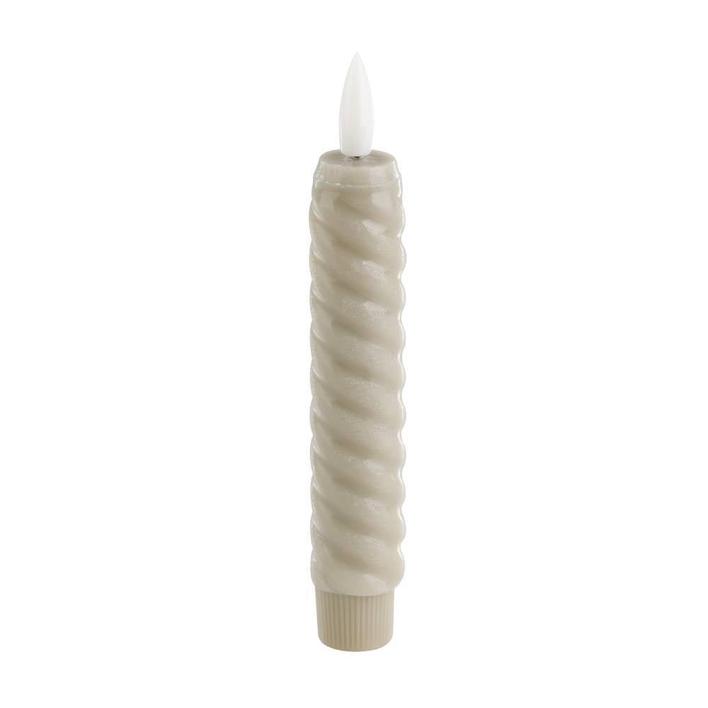 Eglo 422225 "ANDRAFIABE" 15 Cm Yüksekliğinde Led Balmumu Plastik Bej 2'Li Set