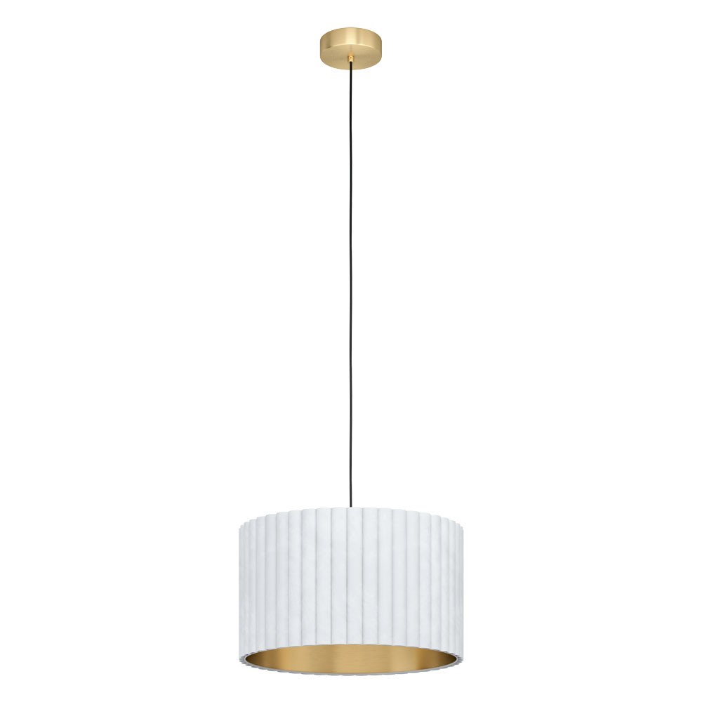 Eglo 39765 "TAMARESCO" 150 Cm Yüksekliğinde Çelik Fırçalanmış Pirinç Sarkıt Avize