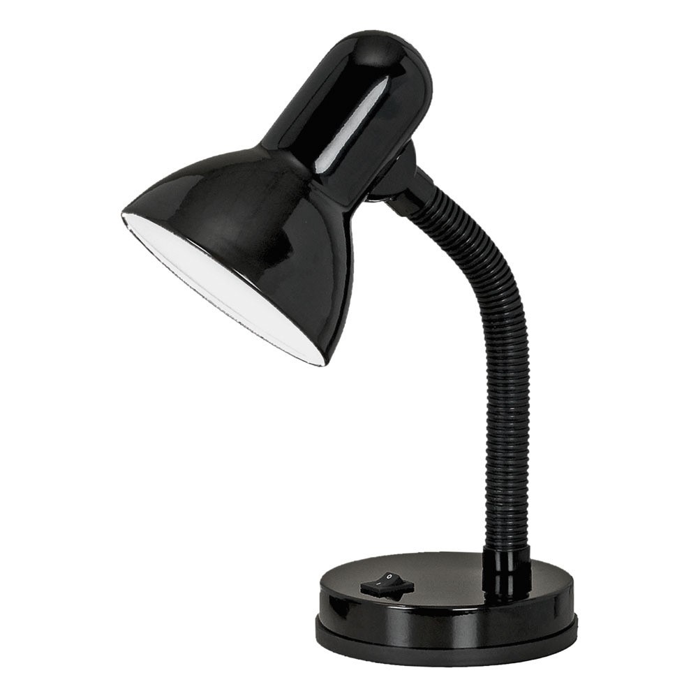 Eglo 9228 "BASIC" 30 Cm Yüksekliğinde Plastik, Çelik Masa Lambası