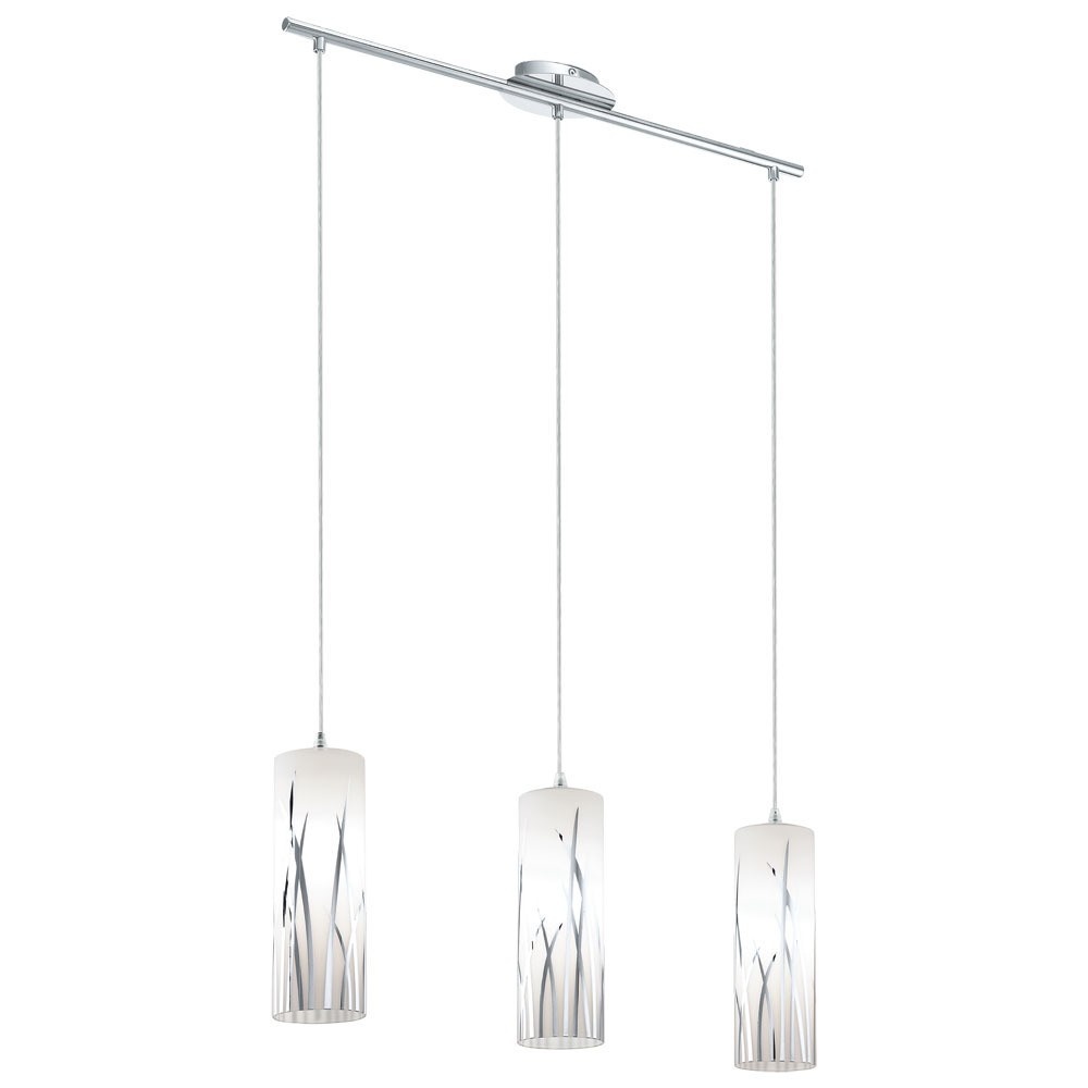 Eglo 92741 "RIVATO" 110 Cm Yüksekliğinde Çelik Krom Sarkıt Avize