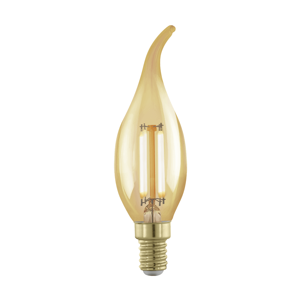 Eglo 110071 E14-Led-Cf35 Ampul 1X4W Amber 1700K 300 Lümen Dim Edilebilir