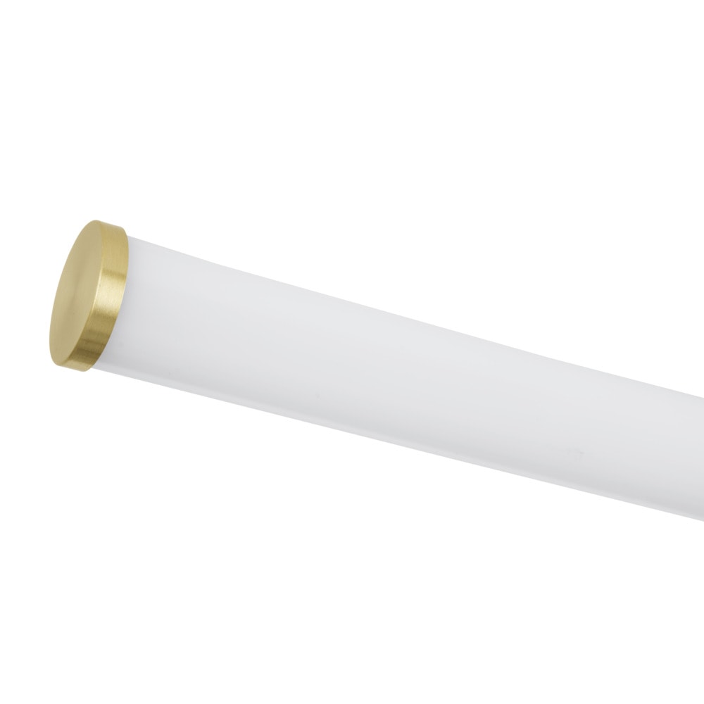 Eglo 901855 "RAMOLA" 60 Cm Uzunluğunda Fırçalanmış Pirinç Çelik Duvar Aplik Ip44