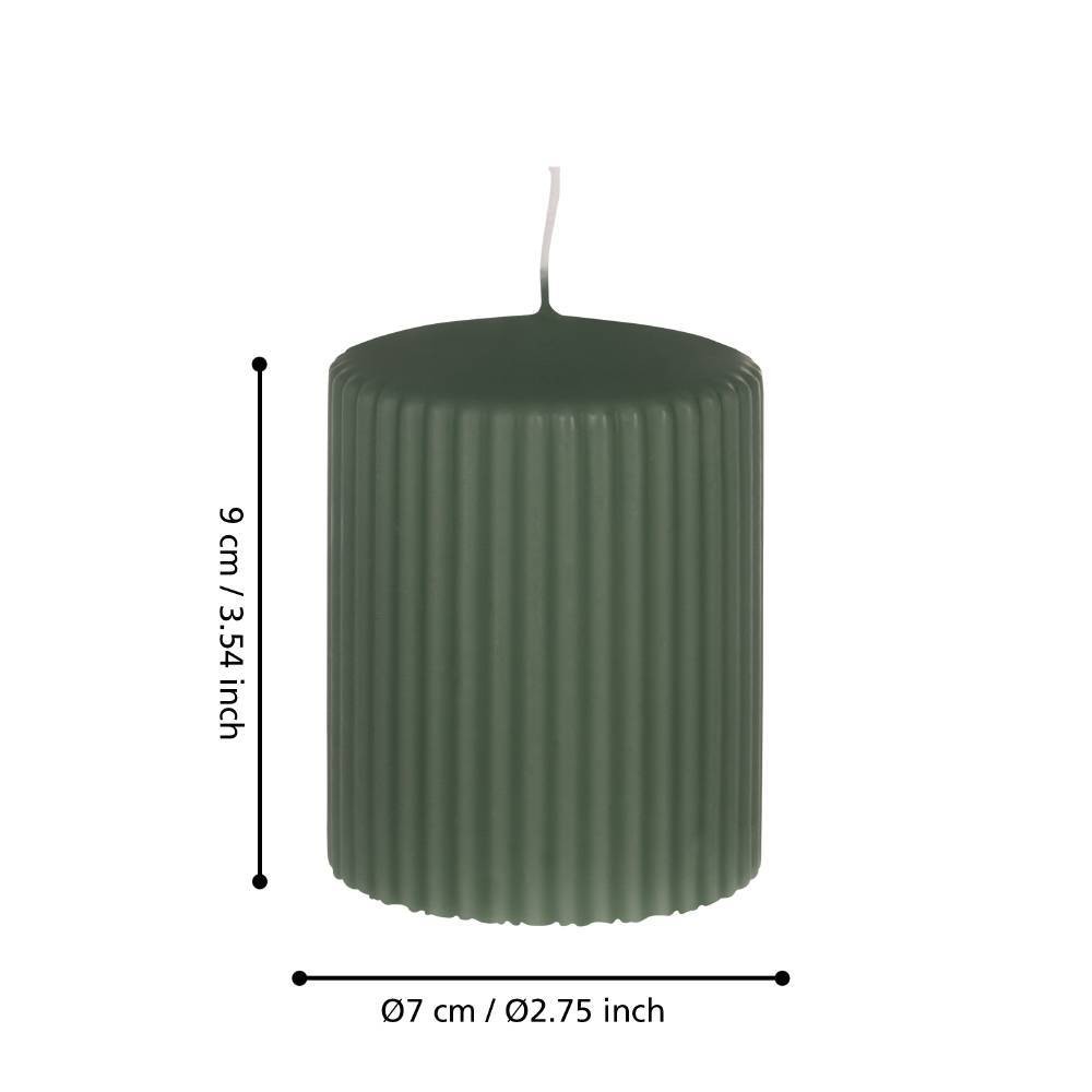 Eglo 422539 "GLENBARR" 9 Cm Yüksekliğinde 7 Cm Çapında Mum 4'Lü Set