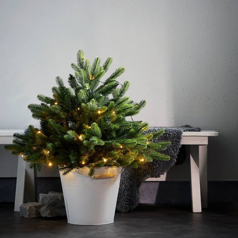 Eglo 606-88 "BUSK" 40 Ledli Saplamalı Yılbaşı Ağacı 75Cm Yüksekliğinde 80Cm Çapında