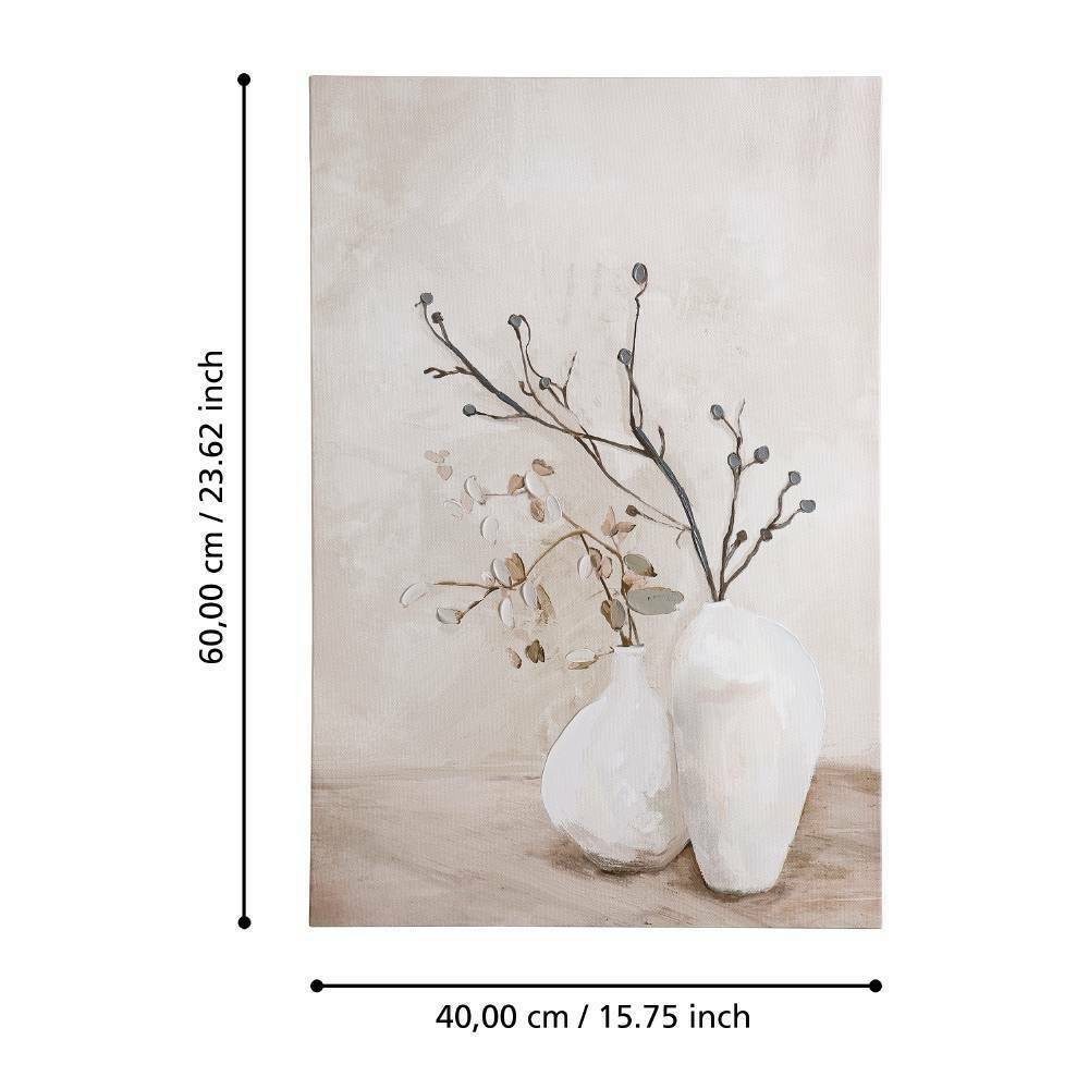 Eglo 423108 "JERANTUT" 60 Cm Yüksekliğinde 40 Cm Uzunluğunda Dekoratif Duvar Tablo Resim