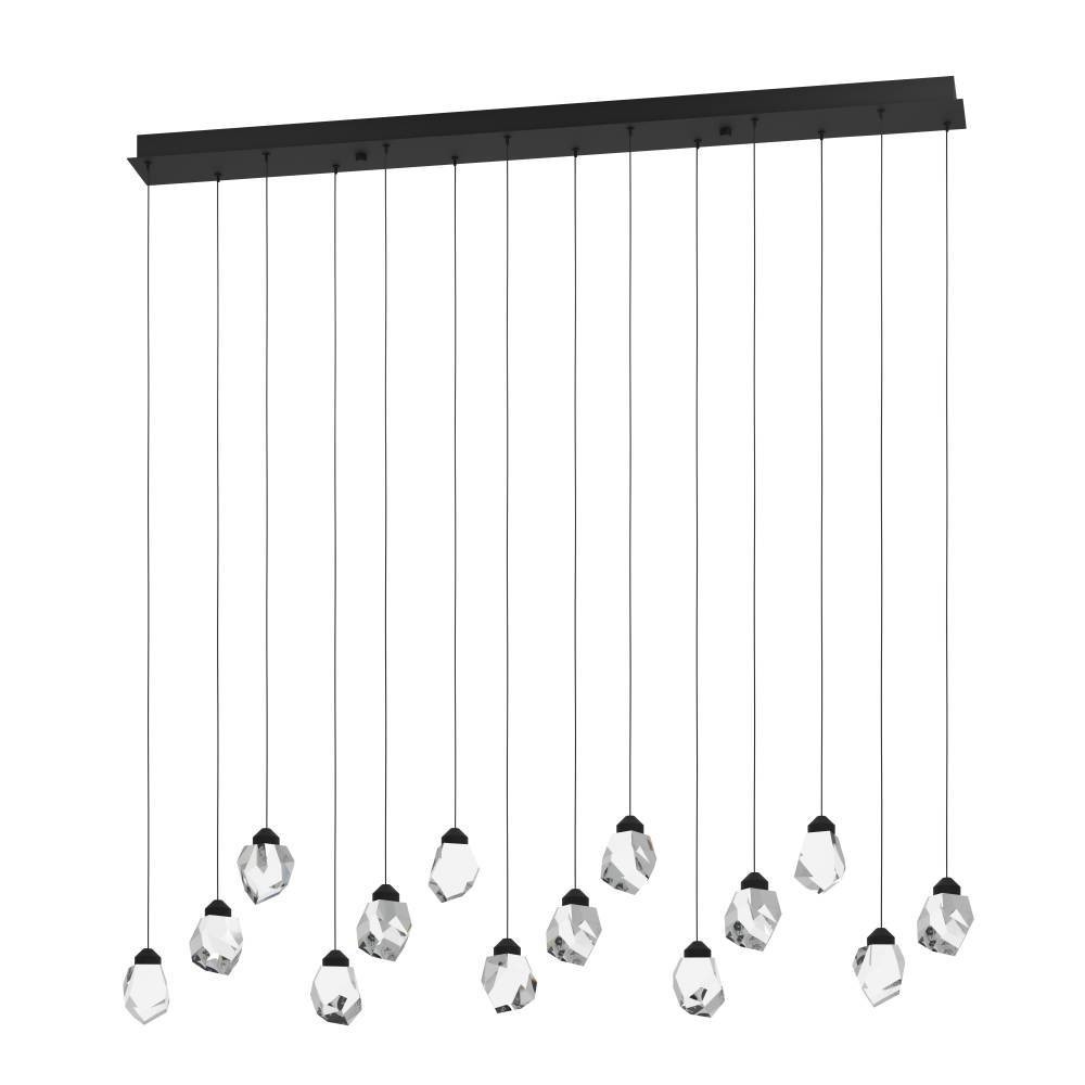 Eglo 390414 "SINDICAT" 220 Cm Yüksekliğinde Çelik Siyah Sarkıt Avize