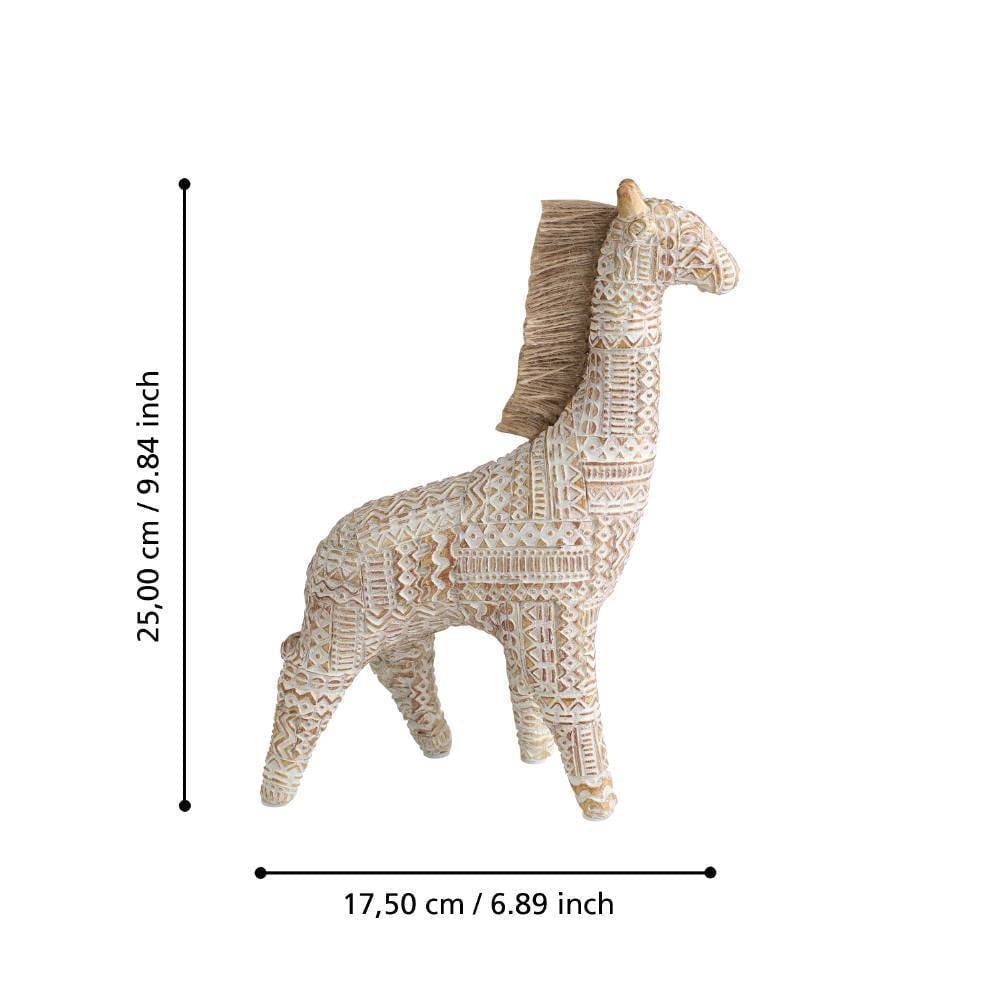 Eglo 427244 "ISHIKARI" 25 Cm Yüksekliğinde Polireçine Dekoratif Obje Biblo