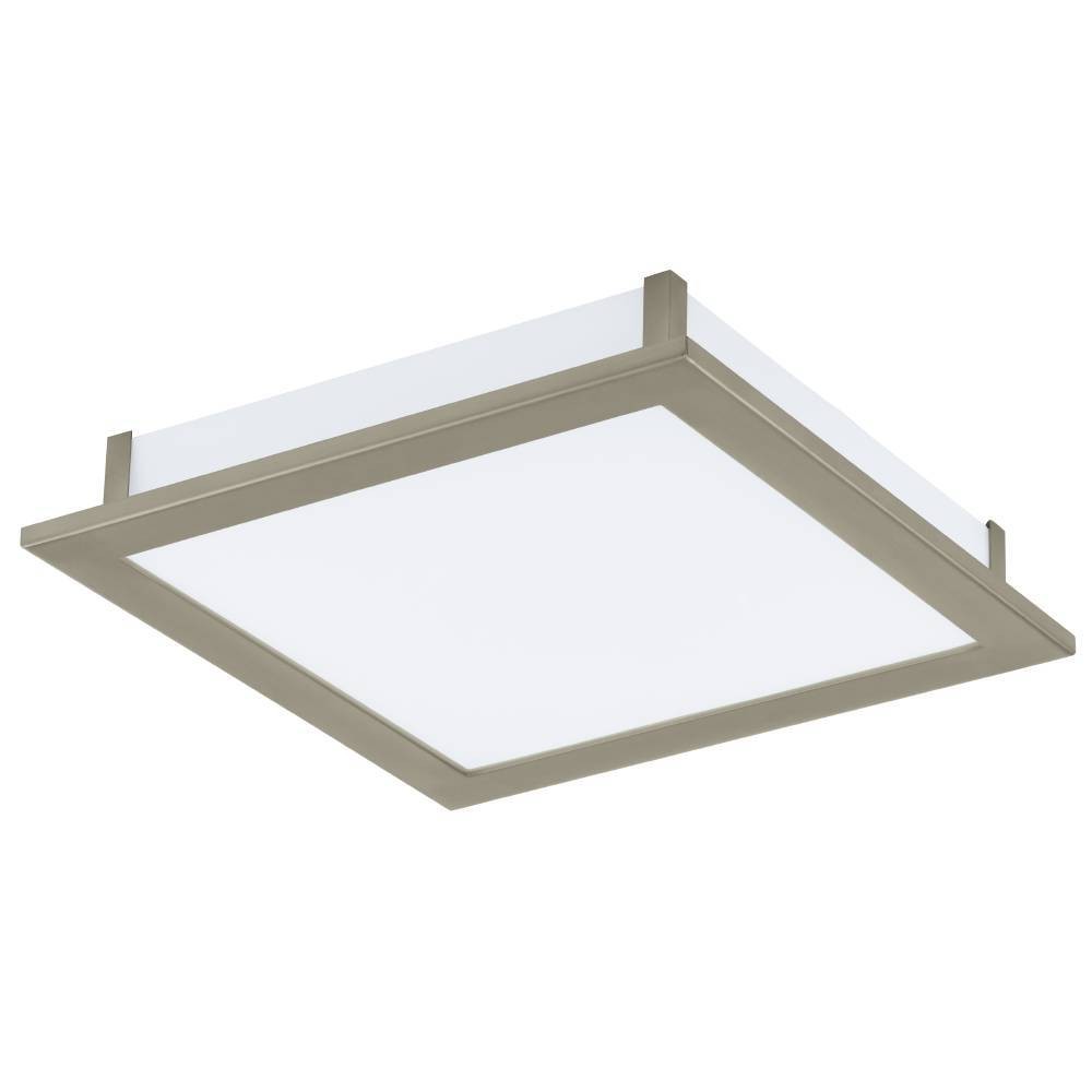 Eglo 91684 "LED AURIGA" 38,5 Cm Uzunluğunda Çelik Nikel Mat Duvar Tavan Armatürü