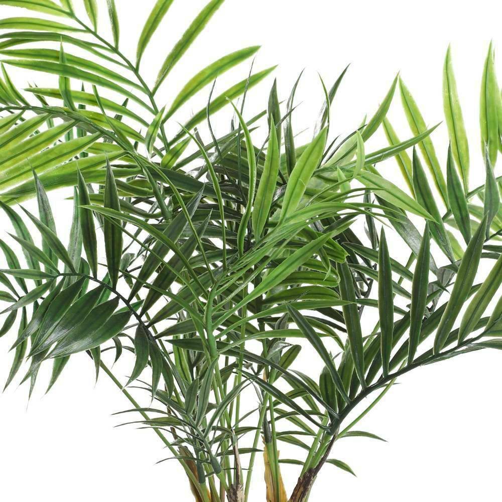 Eglo 428013 "TOBETSU" 47 Cm Yüksekliğinde Plastik Kahveengi, Yeşil Saksıda Yapay Çiçek