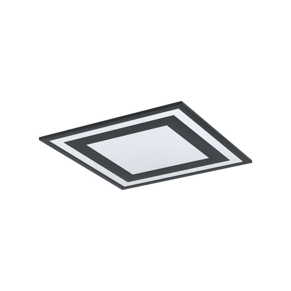 Eglo 99038 "SAVATARILA" 45 Cm Uzunluğunda 45 Cm Genişliğinde Alüminyum Siyah Led Panel