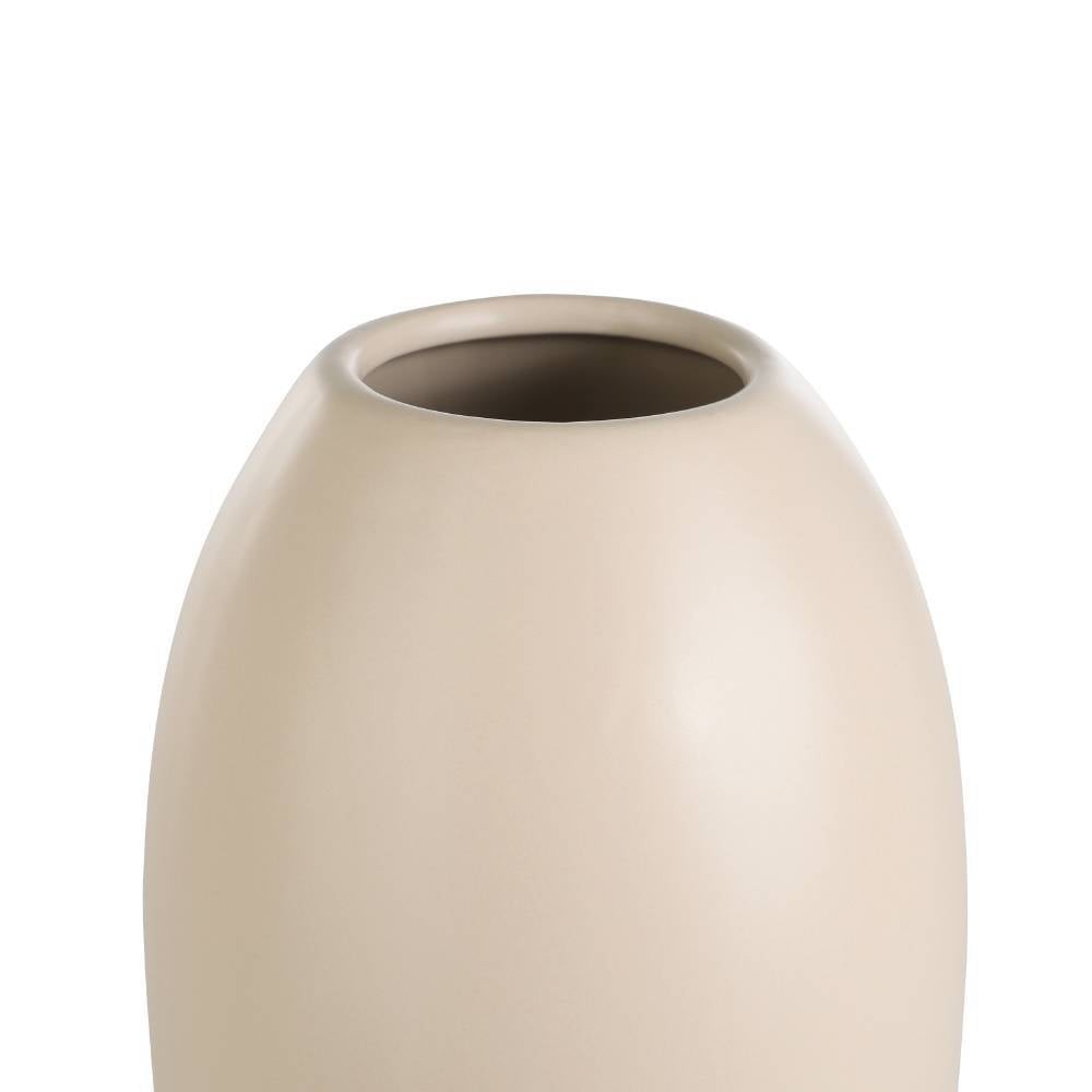 Eglo 421016 "SHIMA" 40 Cm Yüksekliğinde Bej Seramik Vazo