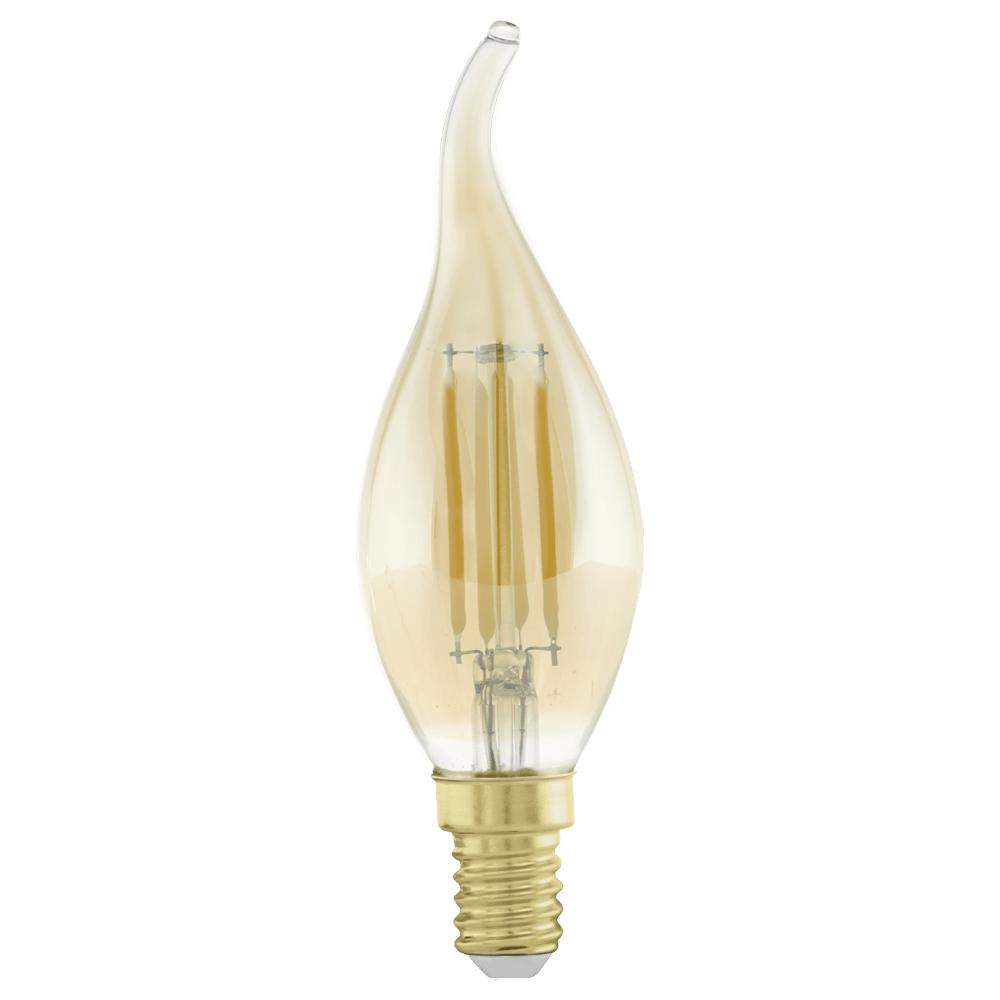 Eglo 113039 E14-Led-Cf35 Ampul 1X4W Amber 2200K 350 Lümen Dim Edilebilir