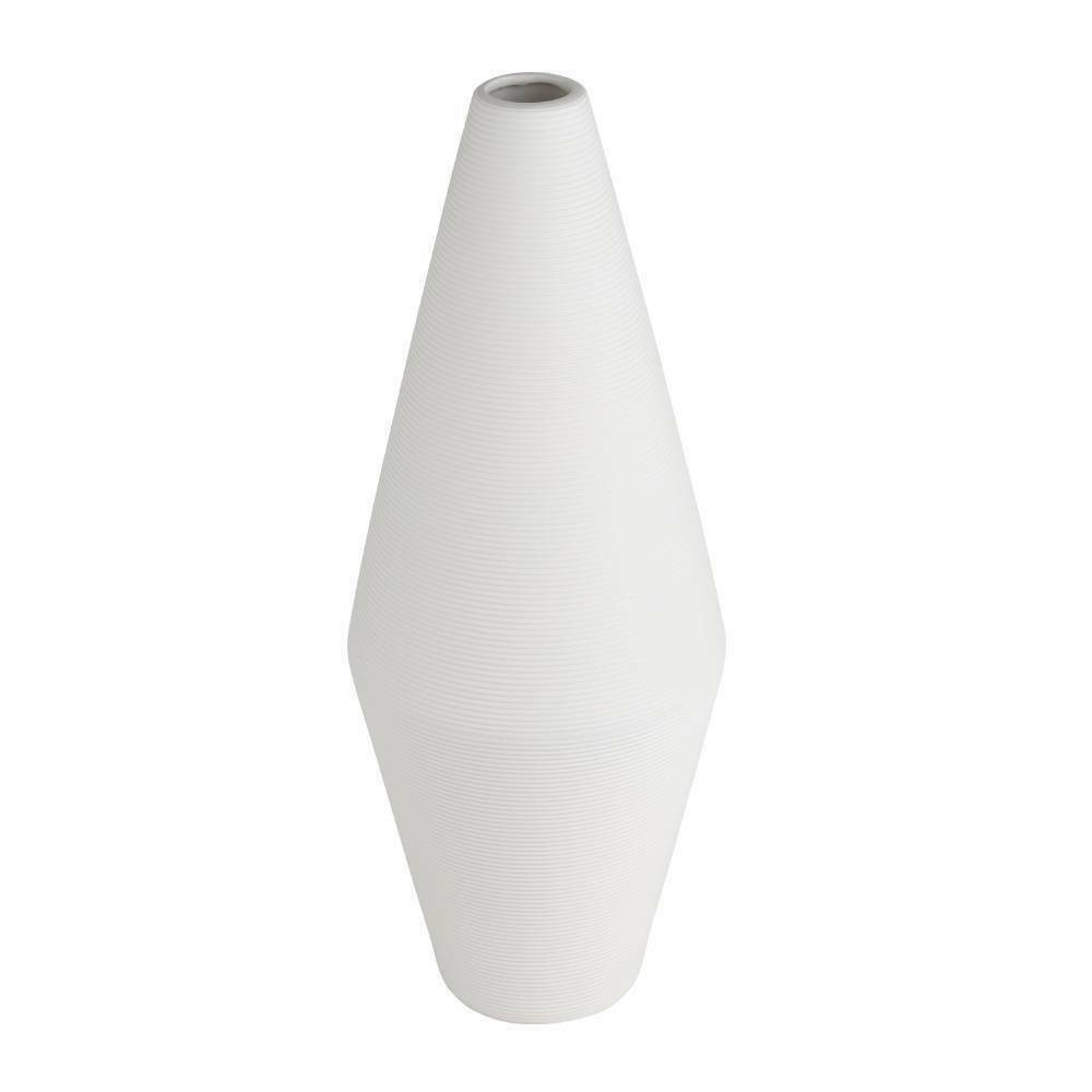Eglo 421242 "MITANE" 36,5 Cm Yüksekliğinde Beyaz Seramik Vazo
