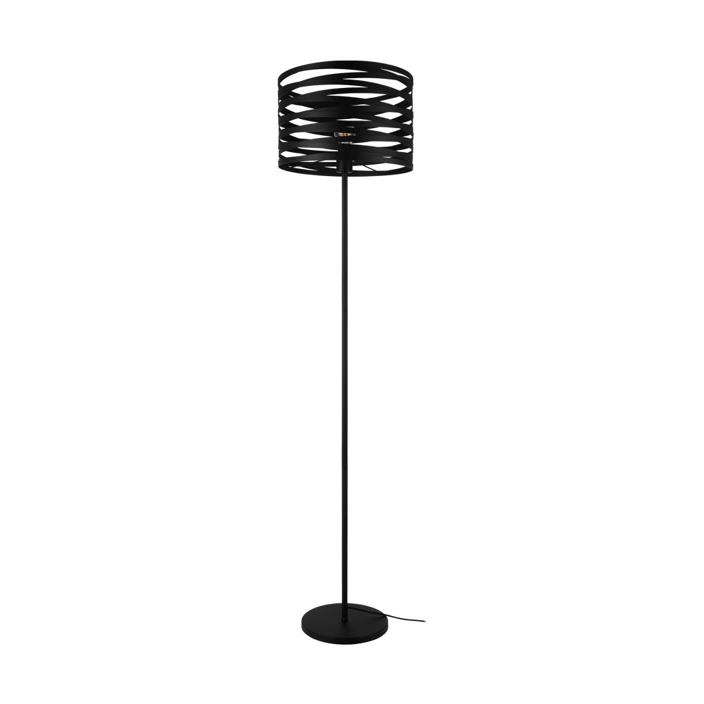 Eglo 99507 İç Mekan " Cremella " Siyah Renk Dökme Çelik Köşe Aydınlatması Ip20 E27 Max: 1X40W  Çap: 37 Cm