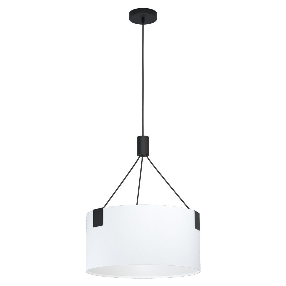 Eglo 39882 "TORTOLA" 110 Cm Yüksekliğinde Çelik Siyah Sarkıt Avize