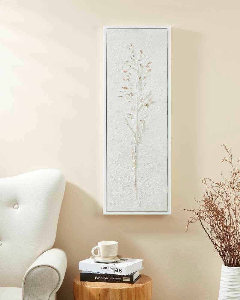 Eglo 423038 "Alamınos" Beyaz Gold 93X33cm Dekoratif Resim