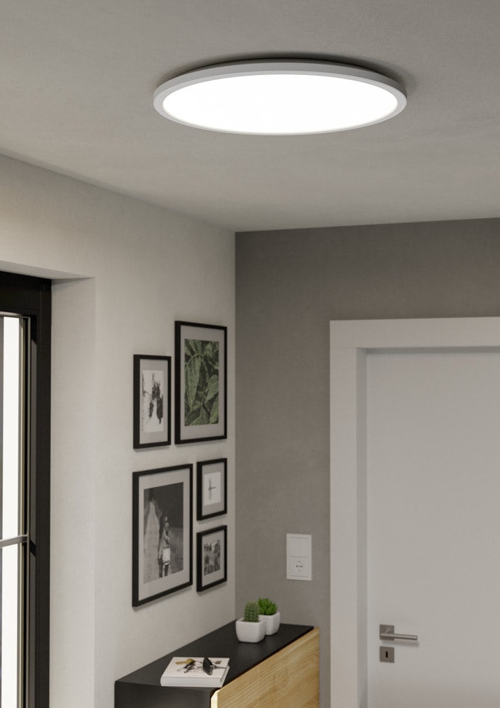 Eglo 901473 "ROVITO-Z" 50 Cm Çapında Beyaz Plastik Led Panel Ip44