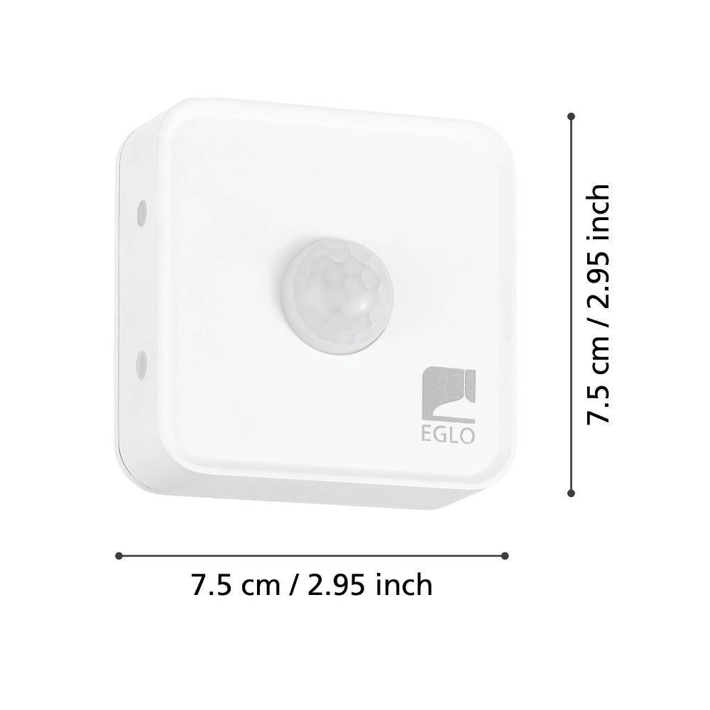 Eglo 99106 "CONNECT-Z SENSOR" 120° 12M 20Sn-10Dk Plastik Beyaz Hareket Sensörü Ip44