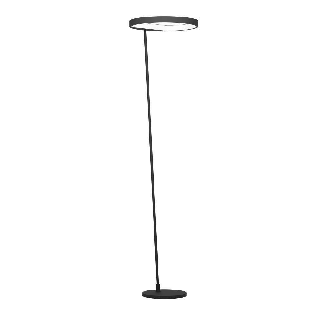 Eglo 390167 "CAREDARA" 178 Cm Yüksekliğinde Dokunmatik Alüminyum, Çelik Köşe Lambası Lambader