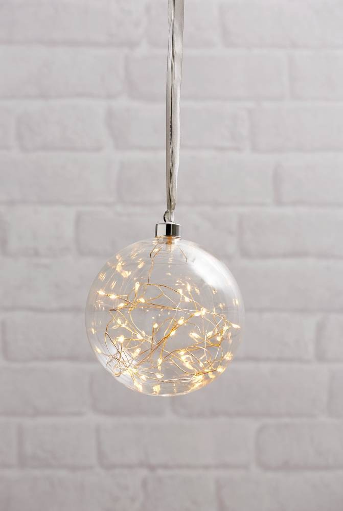 Eglo 410589 "GLOW" 40 Ledli Şeffaf Dekoratif Aydınlatma 15Cm Çapında 2700K