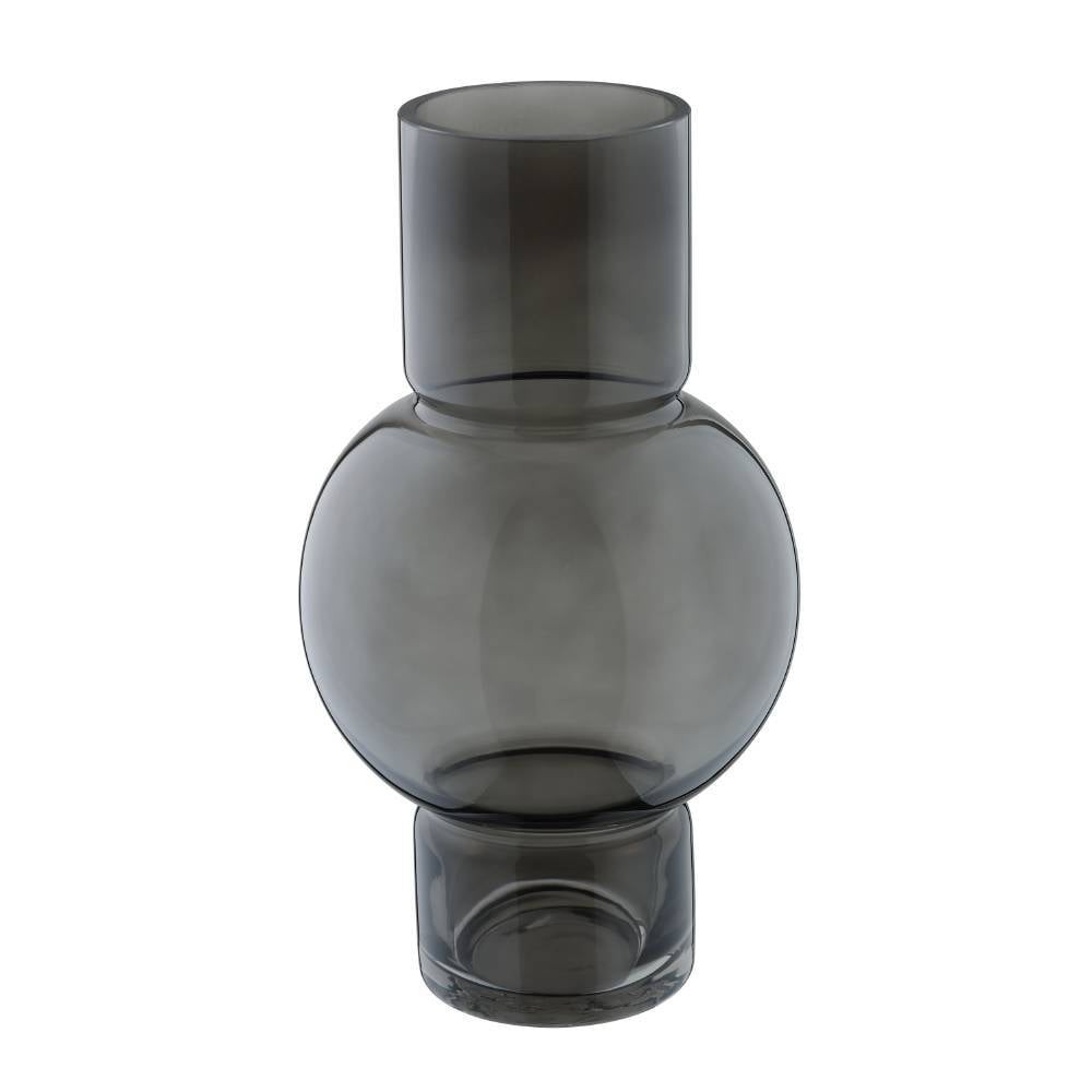 Eglo 421231 "AMPITABE" 28 Cm Yüksekliğinde Gri Cam Vazo