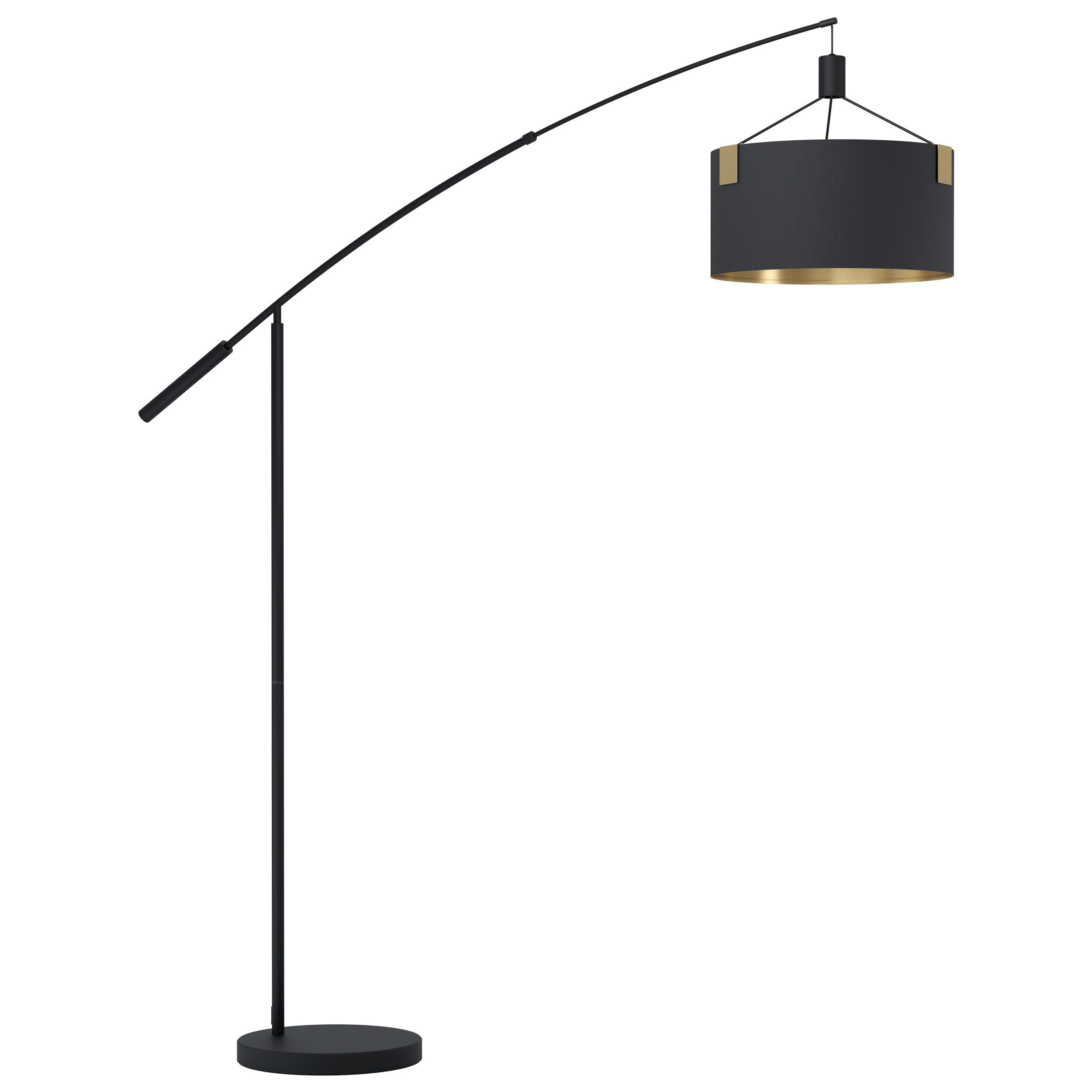 Eglo 39966 "TORTOLA 1" 203 Cm Yüksekliğinde Çelik Köşe Lambası Lambader