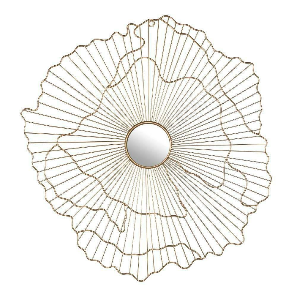 Eglo 425032 "ESASHI" 61,5X65 Cm Ölçülerinde Dekoratif Gold Çelik Ayna